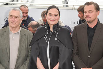 Robert de Niro, Lily Gladstone, Leonardo DiCaprio